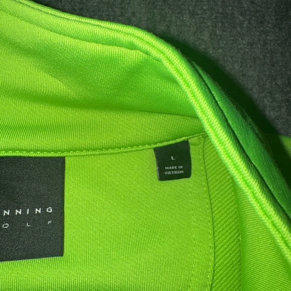 Bright Green Dunning Golf Vest - Picture 4 of 7